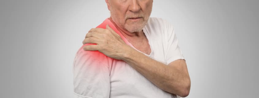 Arthritis causing shoulder pain