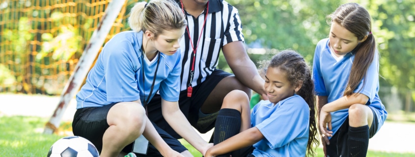 Young girl soccer player got hurt during the game - Colorado Center of Orthopaedic Excellence Young girl soccer player got hurt during the game