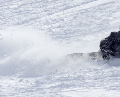 broken wrist due to skiing, snowboarding or slipping on ice